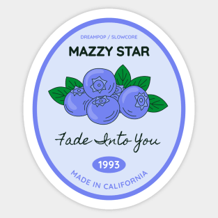 Mazzy Star - Fruity Graphics Sticker